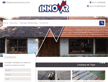 Tablet Screenshot of innovarservicios.com.ar
